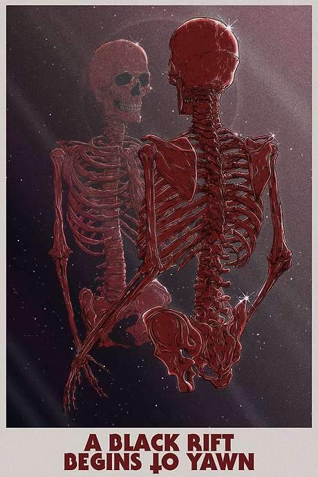 A Black Rift Begins to Yawn